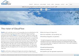 Cloudflow Webauftritt
