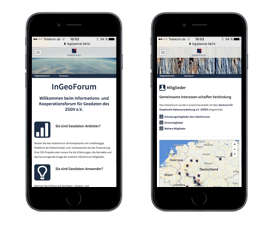 InGeoForum mobile Seiten