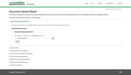 smarticipate Intranet Document Upload